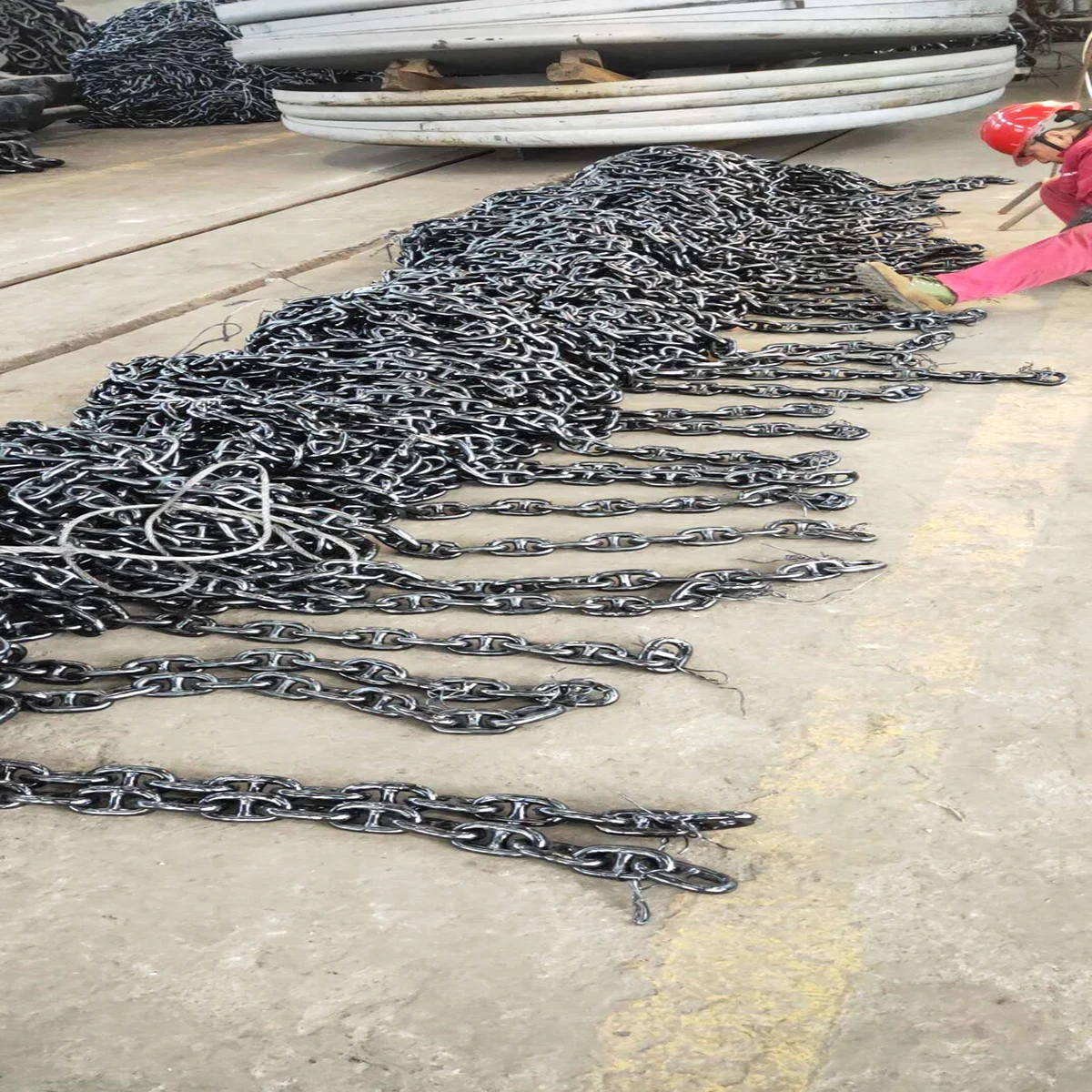 High Standard Marine Stud Link Anchor Chain  With NK Certificate
