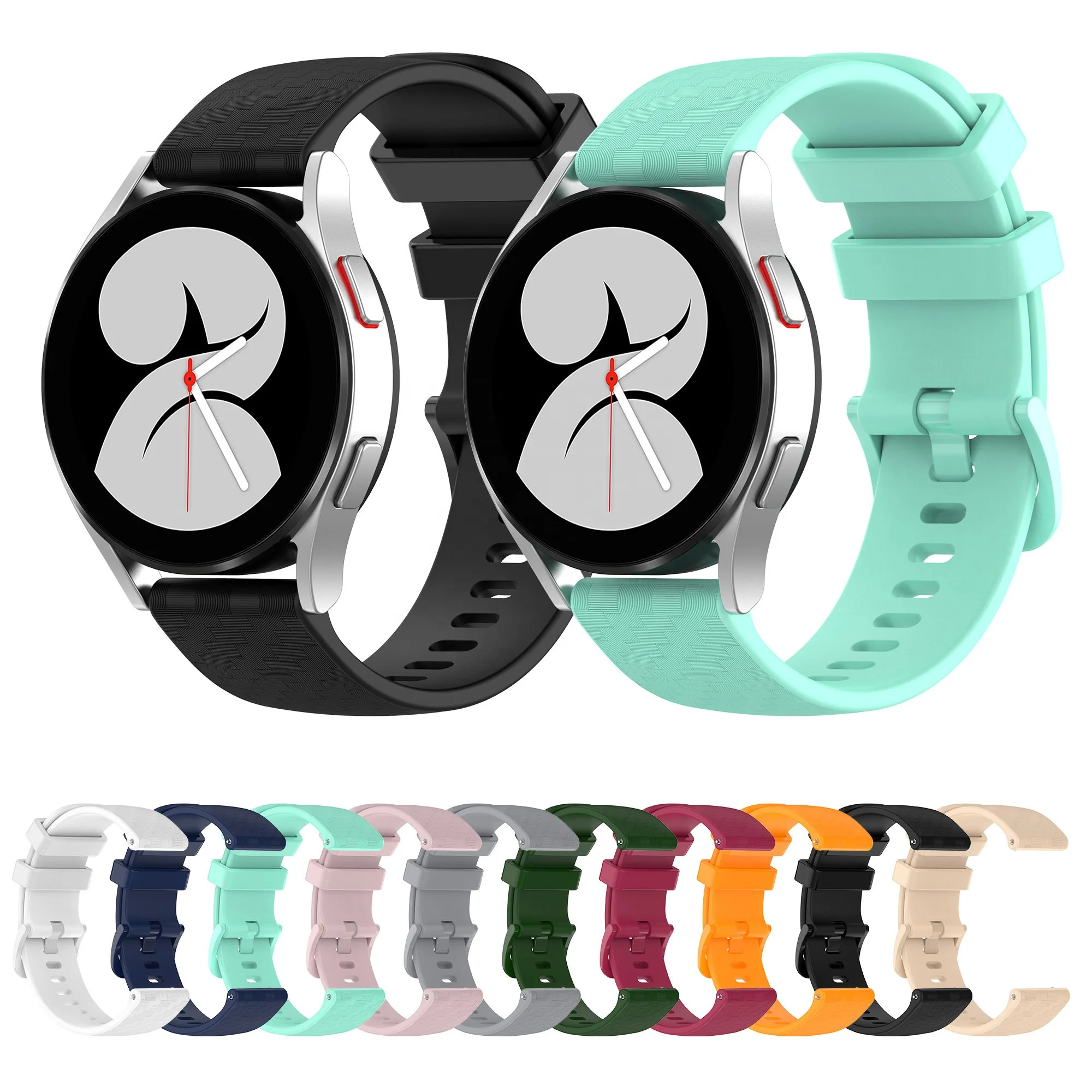 Силиконовый ремешок YHQ для Samsung Galaxy watch 3 4 5 Gear S3 Huawei GT2/3 Pro спортивные часы замена wrisYHQ силиконовый