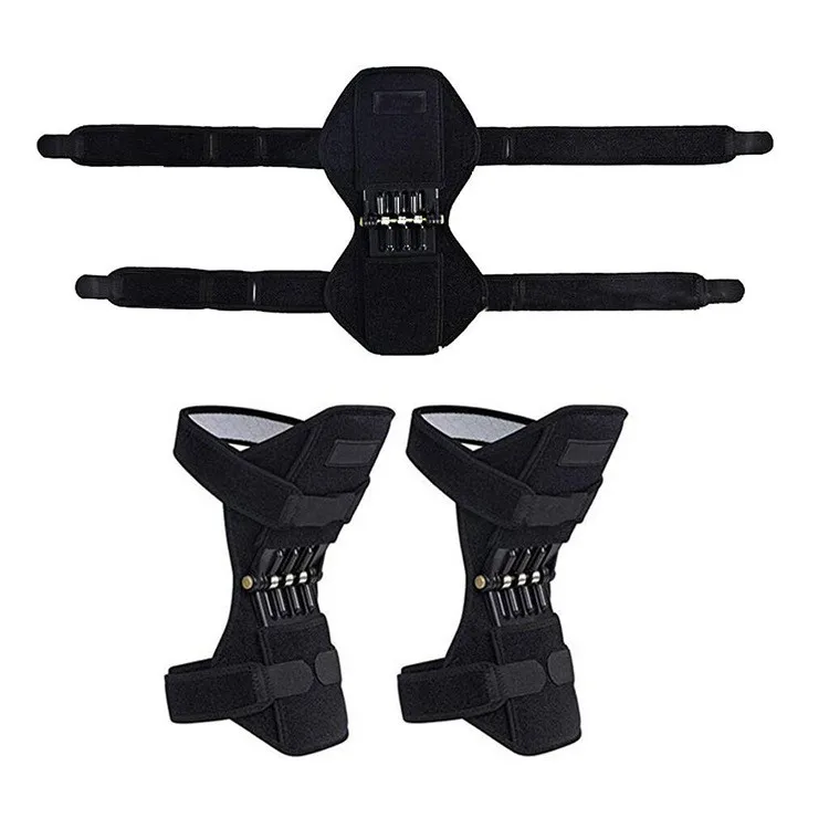 Injiaer Rodilleras Staebilizer Neoprene Power Lift Spring Force Tool Joint Support Spring Knee Stabilizer Brace Pads