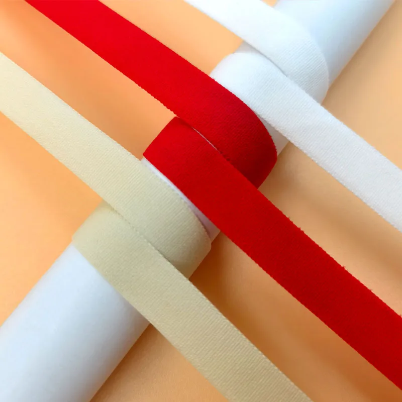 Plain Elastic Briefs With Stock Breathable Bias Binding Elastic Webbing Durable Tape For Sports Bra