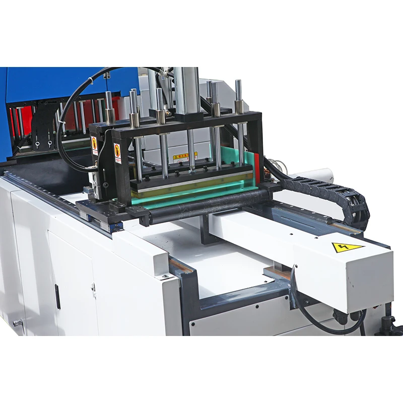 Copper bar aluminum profile double servo automatic sawing machine