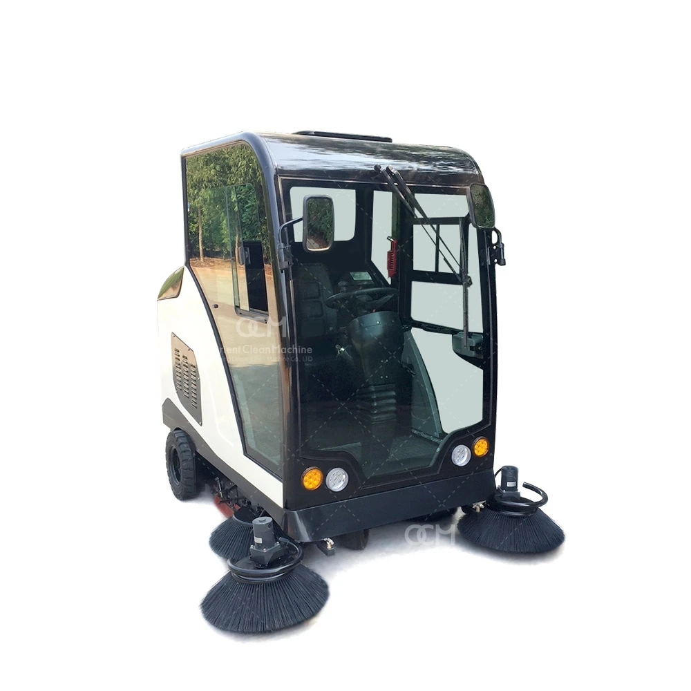 OCM-E900  street sweeping truck for sale  industrial vacuum sweeper fully enclosed sweeper machine