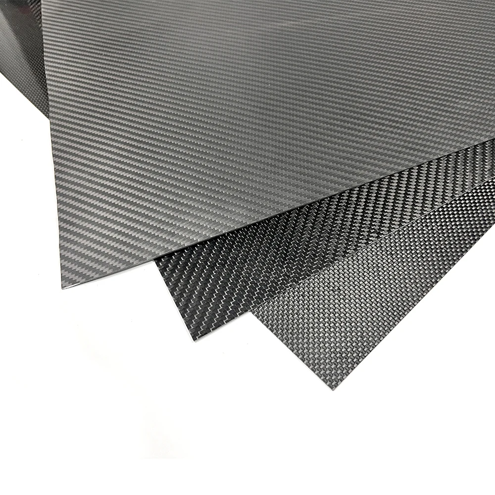 high quality 1mm 2mm 3mm 6mm 10mm 12mm uav carbon plate panel carbon fiber sheet