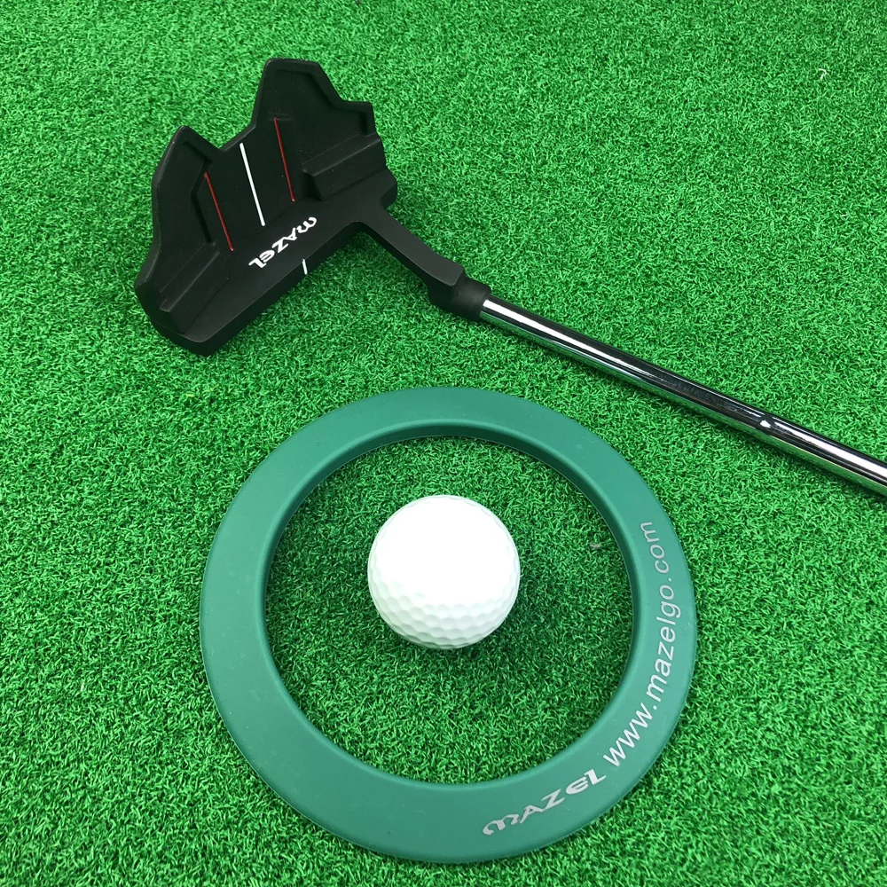 MAZEL New Design Premium Pressure Putt Trainer - Perfect Your Golf Training Mini Games & Practicing Putting Golf Hole