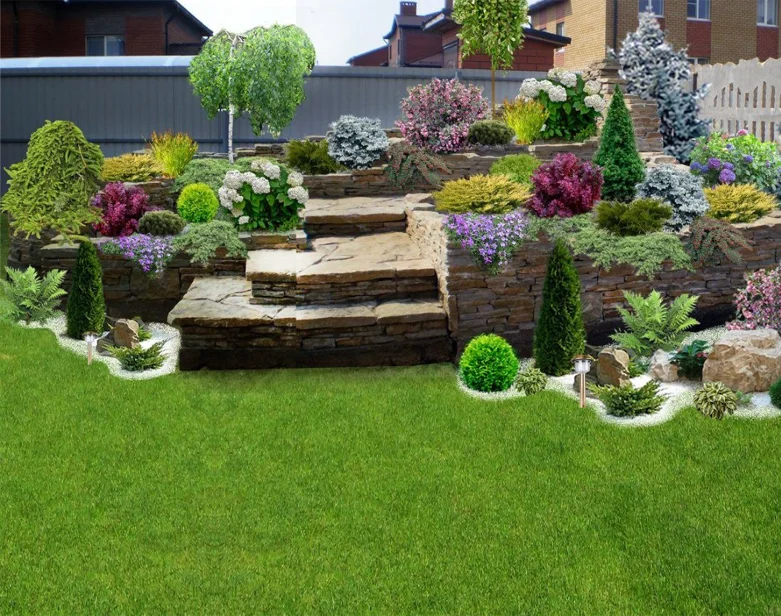 Landscaping outdoor playground grass carpet natural grass for garden artificial grass