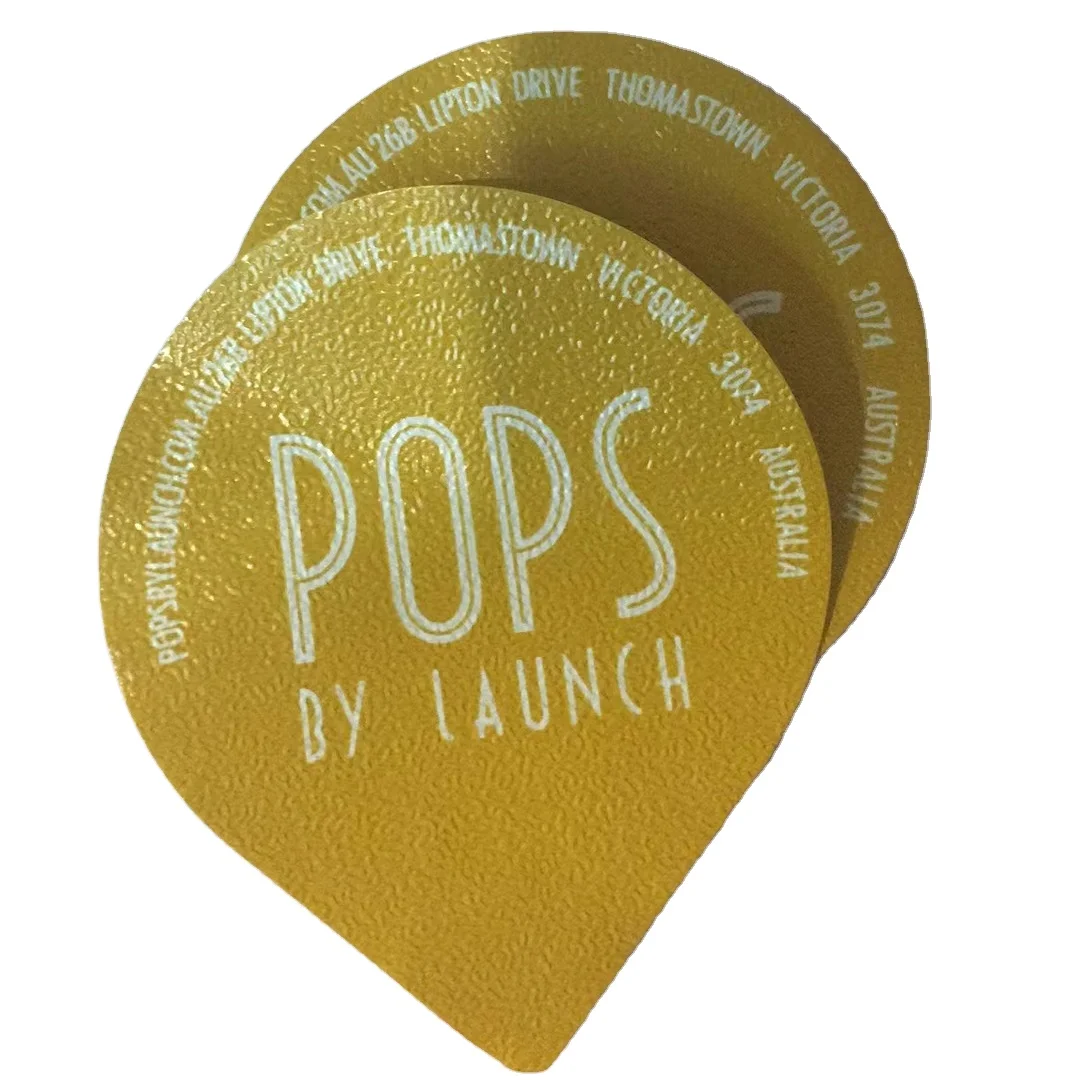 Алюминиевая фольгированная Крышка для йогурта с крышкой упаковки пищевых продуктов