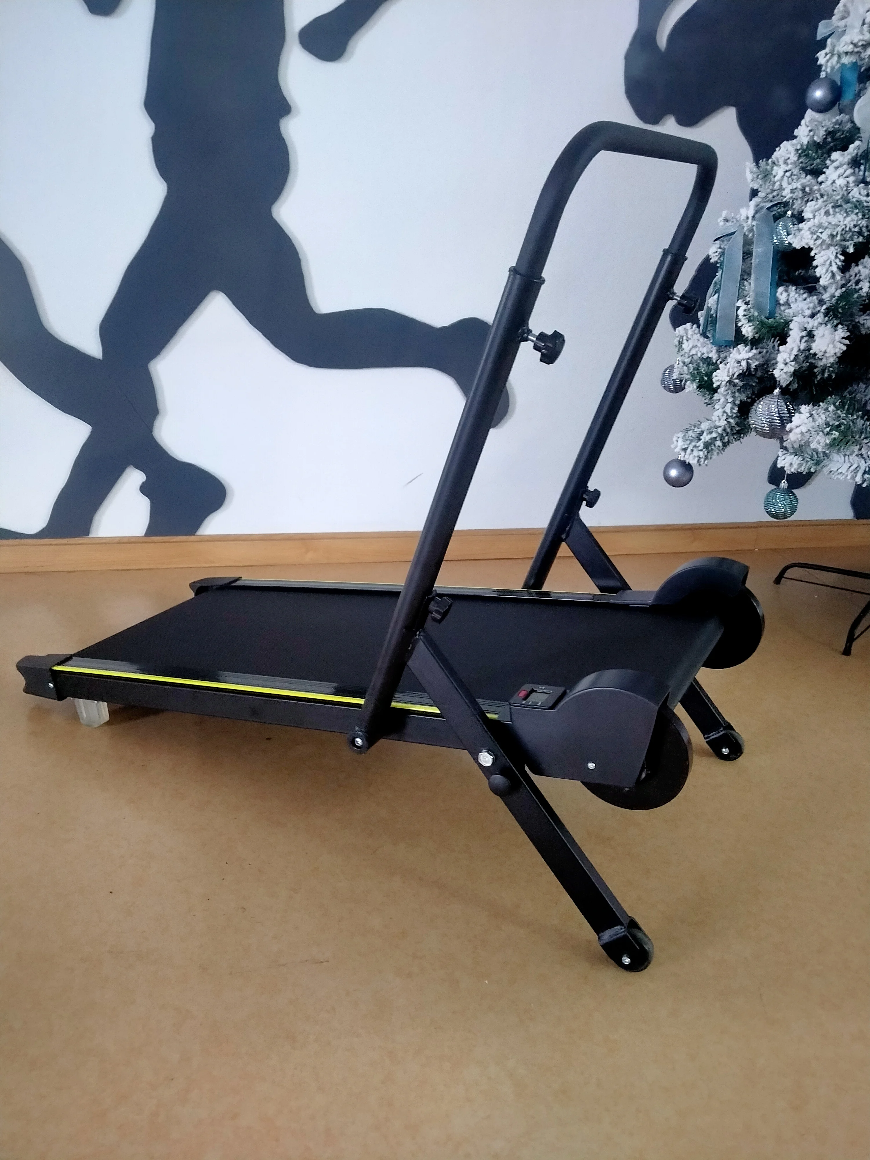 Manual Home Foldable Space Saving Fitness Equipment Treadmill