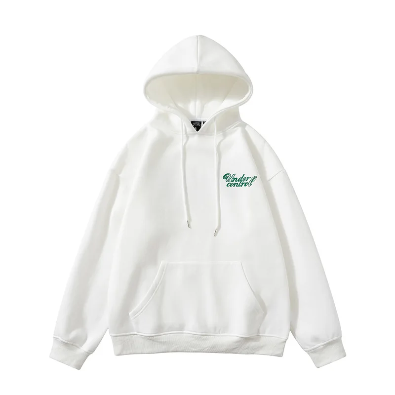 custom sublimation hoodies french terry 600gsm cheap wholesale hoodies sets for men two pieces Machine embroidery