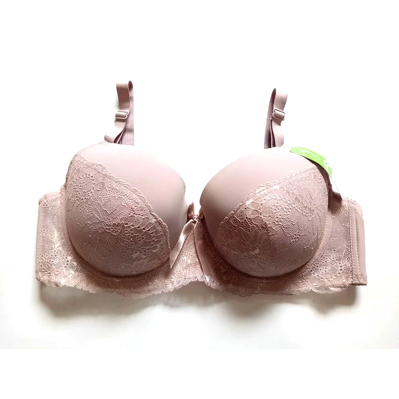 Lubunie wholesale summer new suit breathable underwear female Angle cup type adjustable shoulder strap sexy lace bra