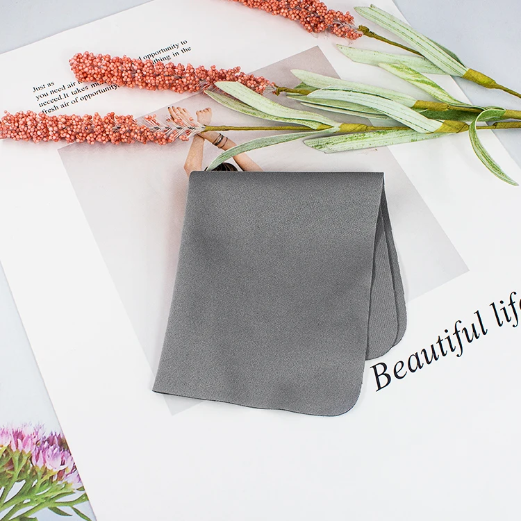 Custom Microfiber Printed Logo Microfiber Eyeglasses/Sunglasses Cleaning Cloth