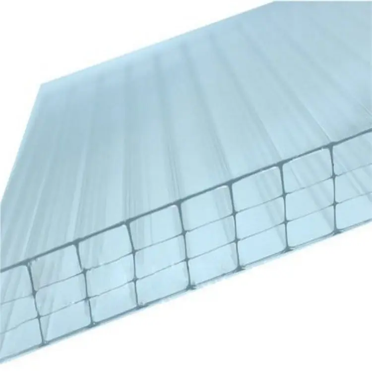 10-year warranty 16 mm polycarbonate X structure hollow sheet for wall