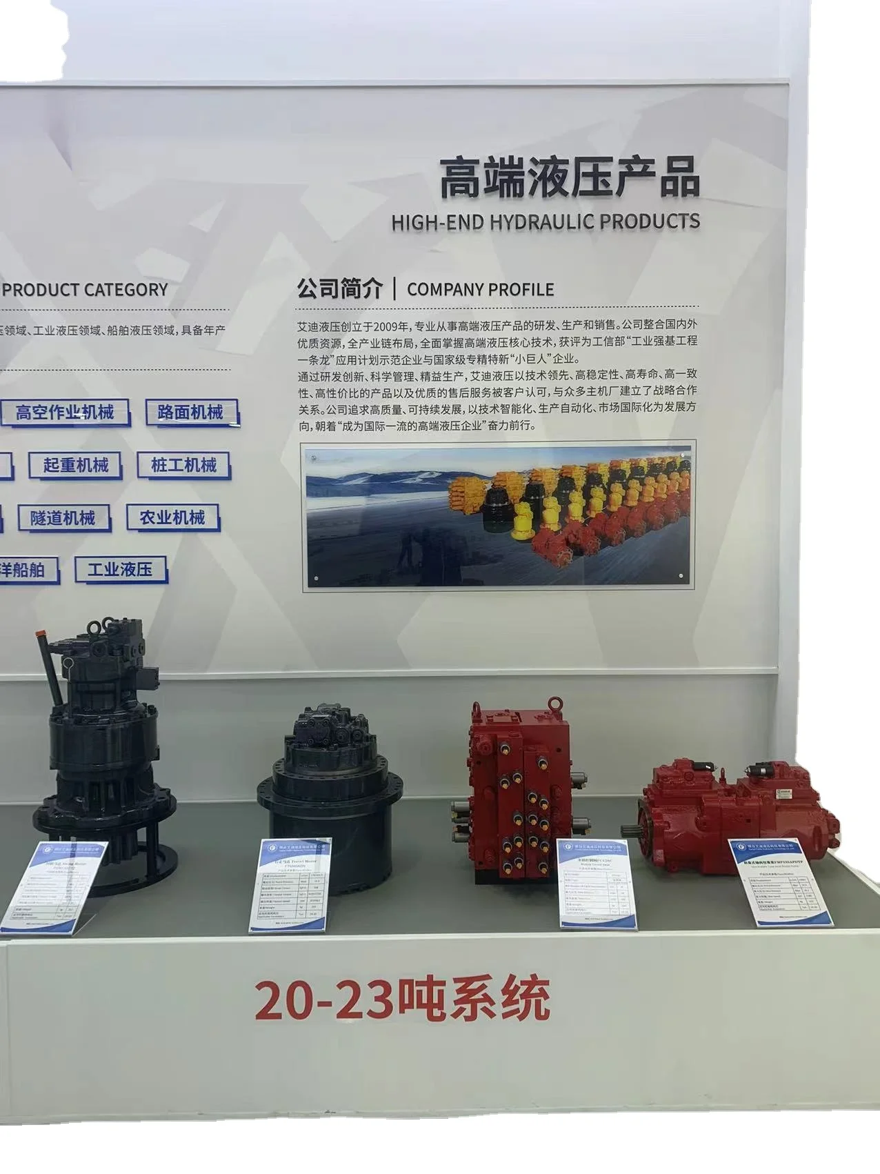 Multiple control valve FCV28B/BN for 19-33 tons excavator main Valve EDDIE brand Positive /Negative control