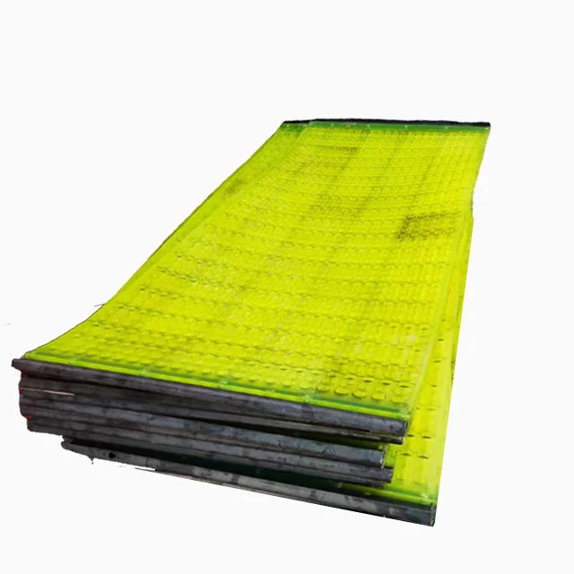 (L*W*H) 296Cm*137Cm*25mm polyurethane vibrating screen impurity removing vibrating screen