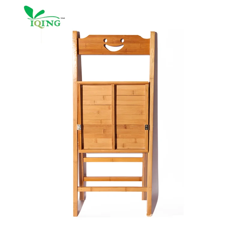 Factory direct cheap high quality portable bamboo and wood folding chair