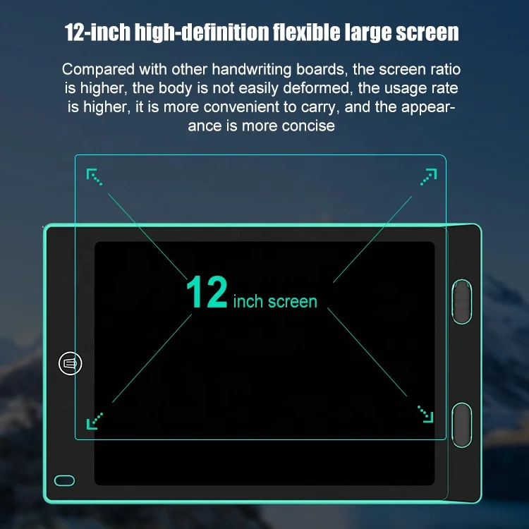 Hot Sale 12 inch  Digital Kids Drawing Tablet Handwriting Pads Portable Electronic drawing boards for kids