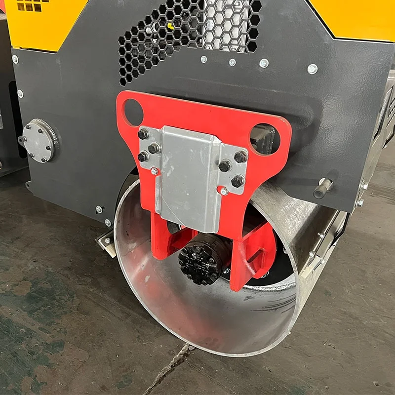 ride on rolling machine Diesel Hydraulic double drum bituminous concrete Rolling vibration compaction road rolling