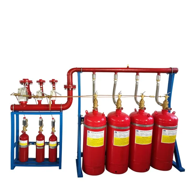 Fire Fighting System Design FM200 Cylinder and Agent