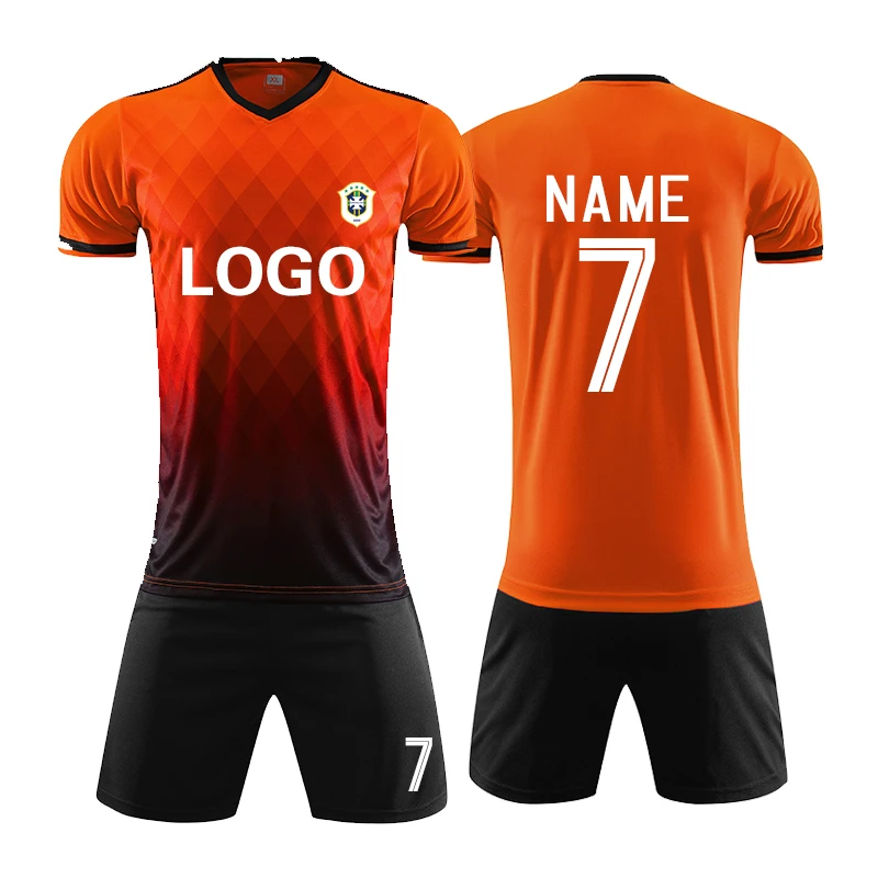 Youth Soccer Jersey Soccer Sets 1 Pieces Custom Sports Jersey  Kids Football Jerseys