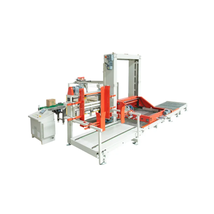 Automatic palletizer carton palletizing machine production line auto palletising system high speed palletizer