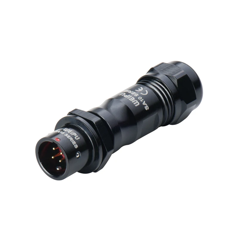 
SA1011/P(S) Weipu fast locked IP67connector waterproof wire connector receptacle 