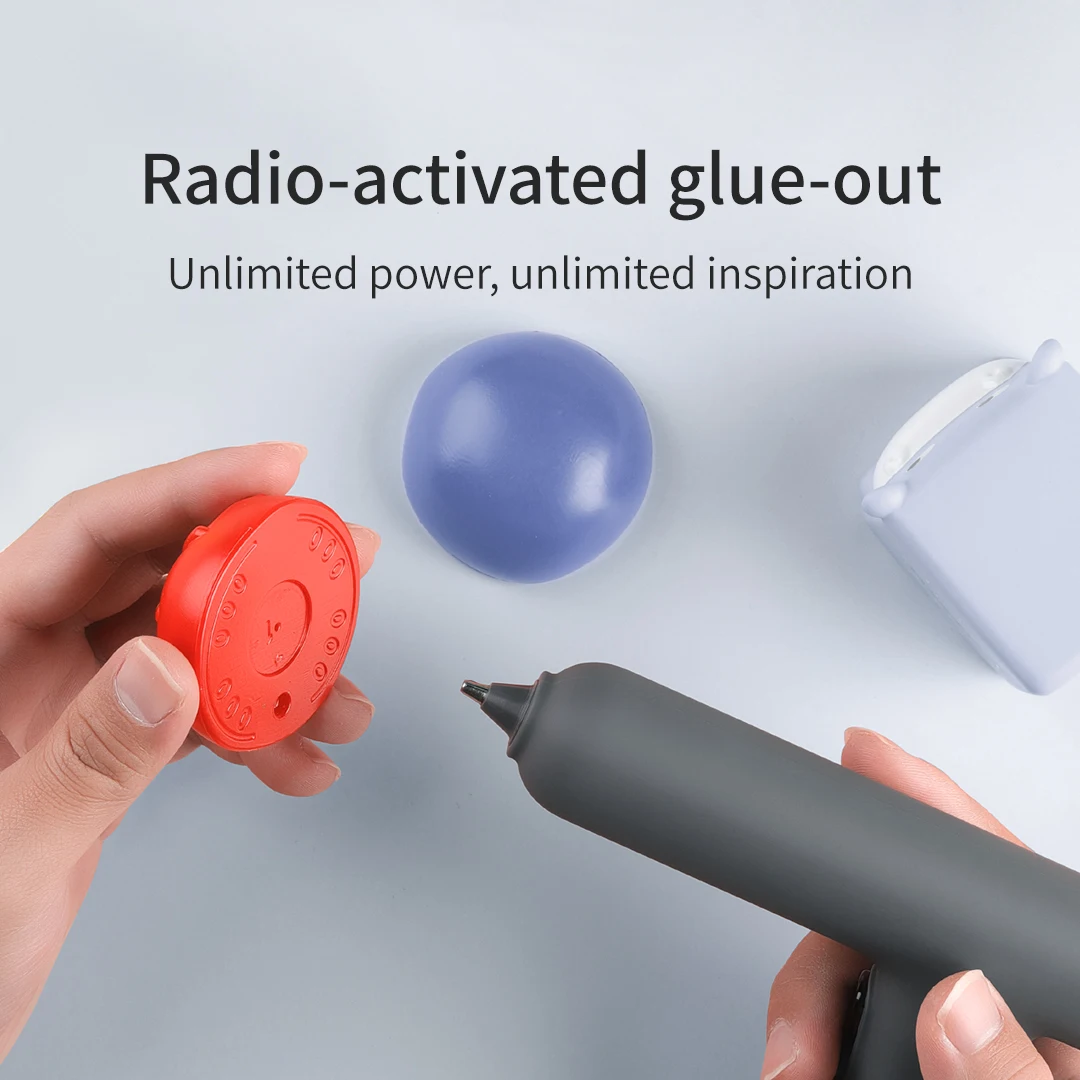 ATuMan Wholesale Glue Gun EG1 Safe Type-c Rechargeable Wireless DIY Tools Hot Silicone Melt Glue Gun