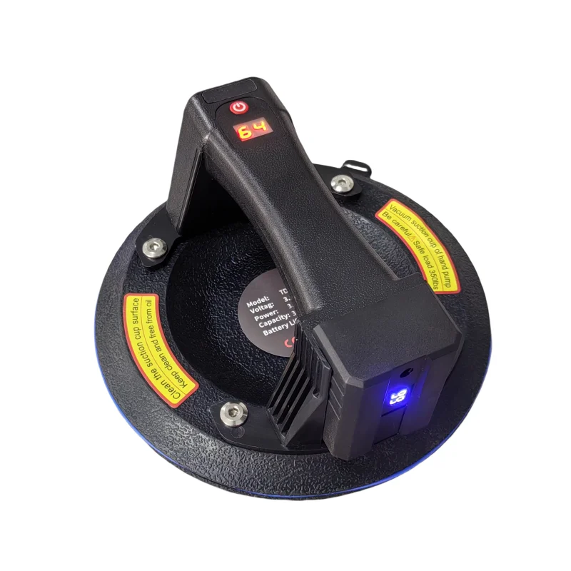 window 90 degree floor pump vacuum glass tile ceramic electric suction cup mount m8 for lifting and moving glass cnc soft