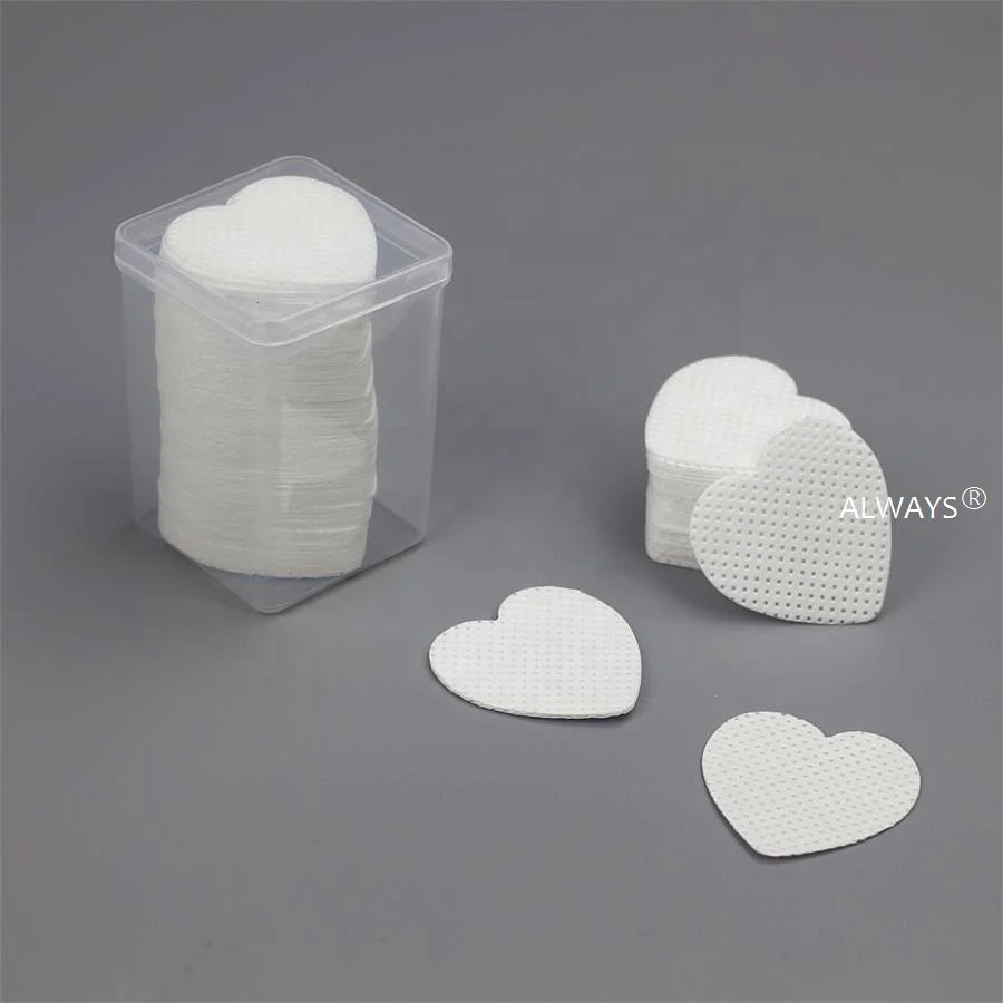 private label custom logo eyelash extension glue cloths removing cotton pads lash adhesive nozzle cleaning wipers