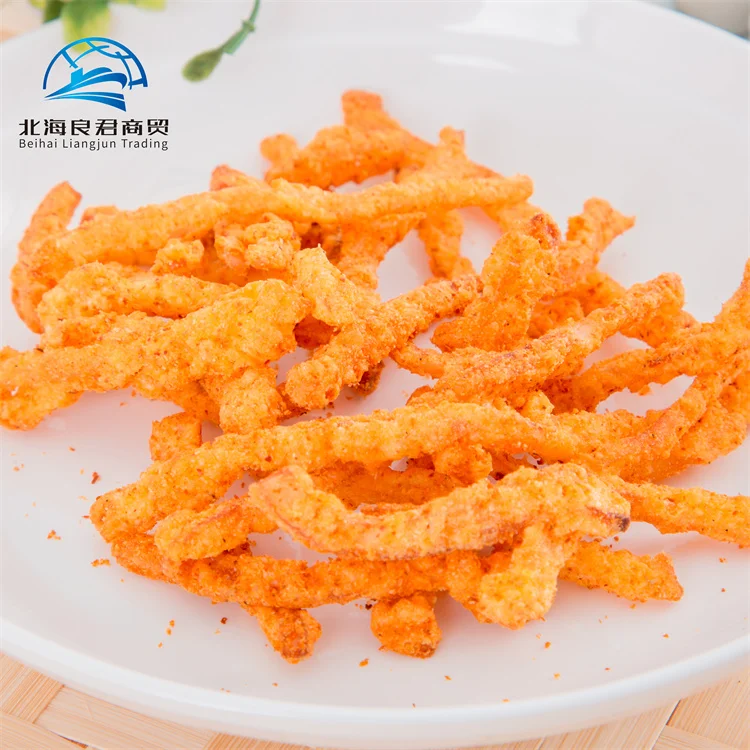 original shredded squidall types seafoods dried squid shreds Hot selling delicious snack Tempura Squid Shredded and strips