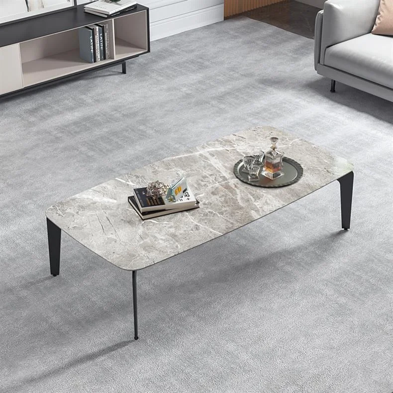 Cheap Metal Frame Table Mdf Top Table New Design Wholesale Manufacturers Modern Coffee Table