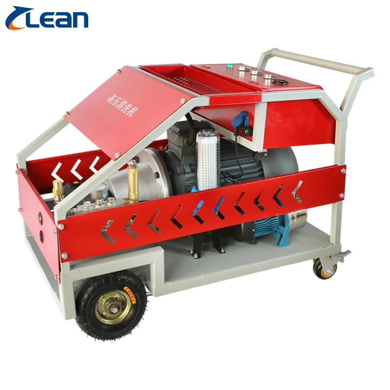 Water jet diesel driven fuel and high pressure cleaner machine car washer