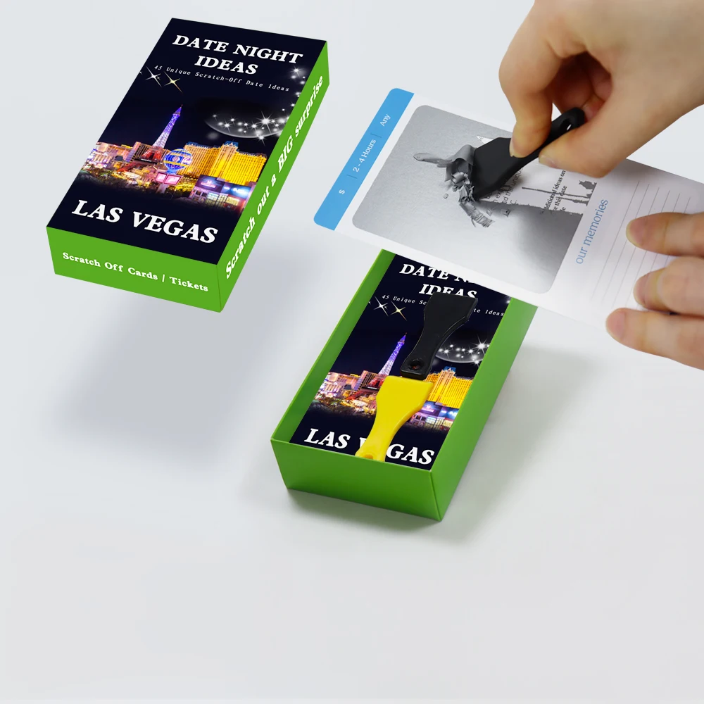 Manufacturers custom game card printing design card games for couples custom card game adult entertainment scratchcard