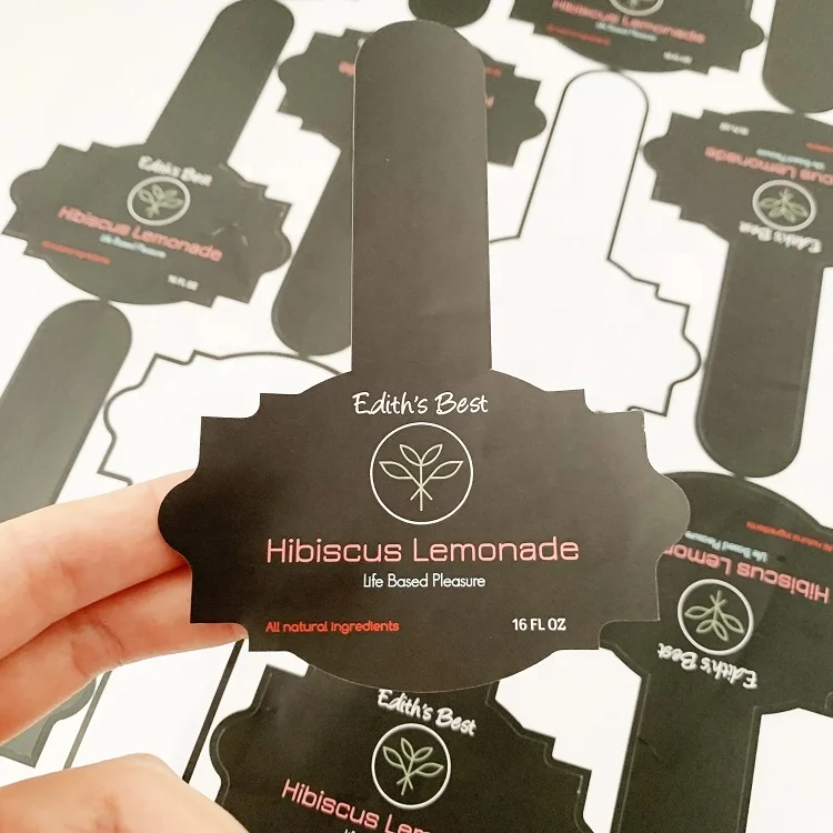 Custom Waterproof Aluminium Foil Adhesive Jar Tamper Proof Seals Stickers Labels for Bottle Cap