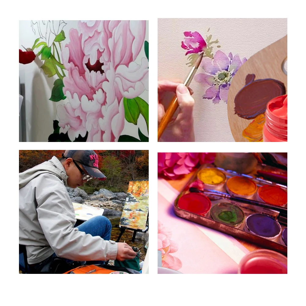 Art Craft Acrylic Paints for Canvas Painting, Rock, Stone, Wood, Fabric