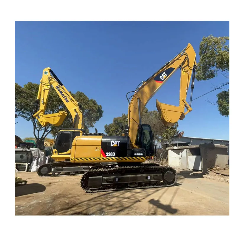 Экскаватор 2022 года 20 тонн подержанный экскаватор гусеничный Cat 320D 320DL с гидравлическим двигателем