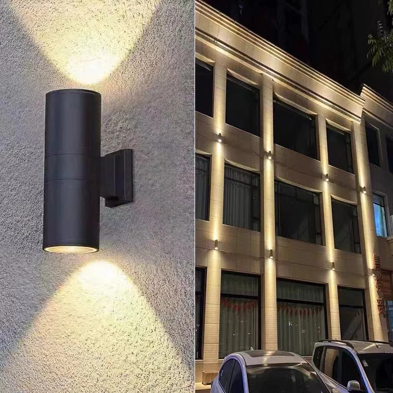 High Quality Landscape IP65 LED Wall Light Outside Waterproof Wall Bracket Lights Up And Down Outdoor Sconce Lighting Wall Lamp