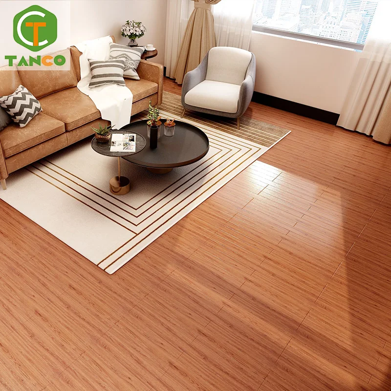 wood marble custom waterproof self adhesive flooring pvc 3d vinyl floor sticker tiles decorative for bedroom
