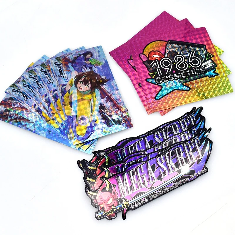 Anime Cartoon Luggage Laptop Phone Sticker Set Sticker Manufacturer Diy Decor Die Cut Adhesive Logo Custom Cartoon Stickers