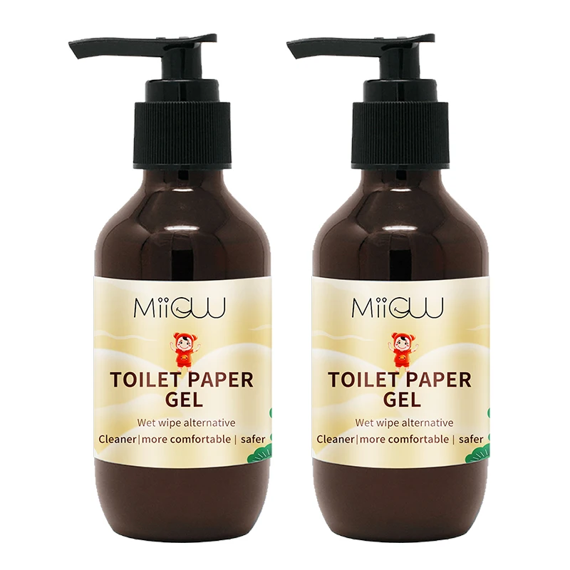 Private Label Factory Supply OEM/ODM Custom Portable Body Care Organic Cleaning Toilet Paper Gel