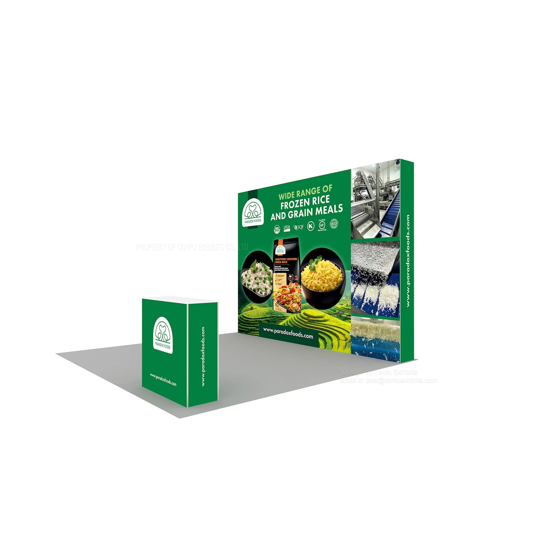 Advertising Pop Up Light Box Display Exhibition Backlit Backdrop for Events