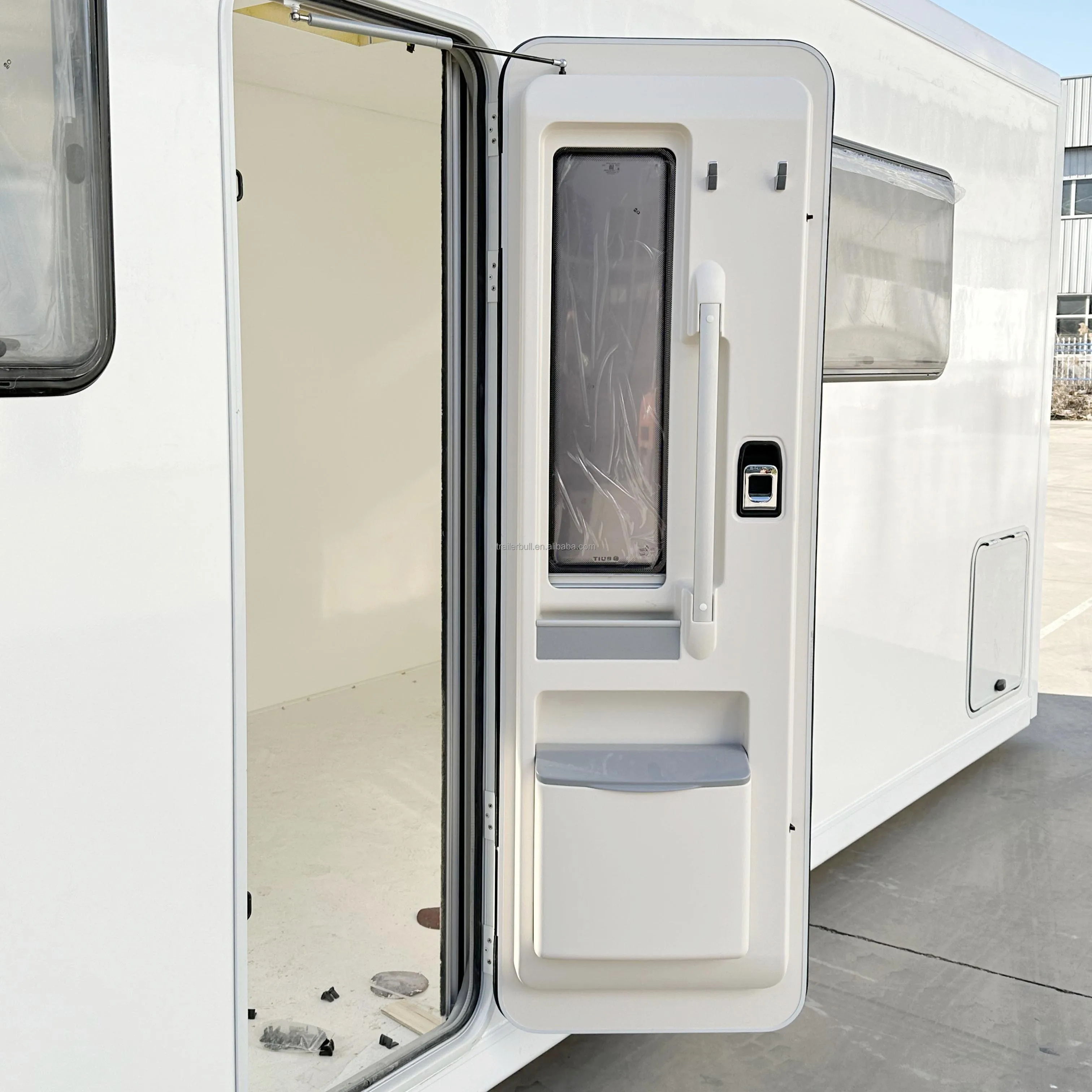EVD8D -1810x600 Deluxe EuroVision Insulation Motorhome Door with Aluminum Frame DIY Spare Parts Recreational Vehicle RV Trailer