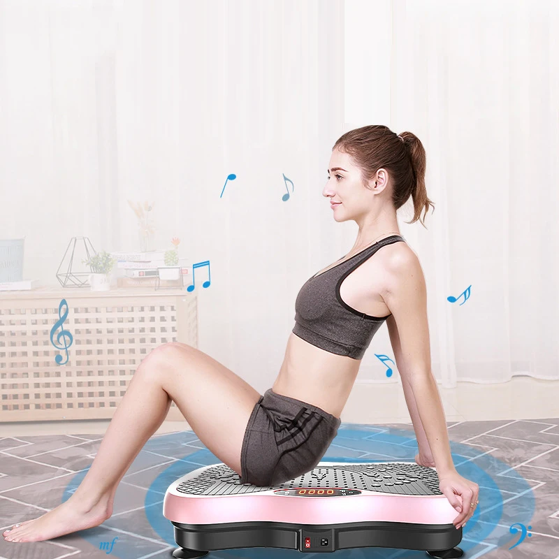 China high-frequency whole body vibration machine vibration plate crazy fit massage oscillating vibration platform