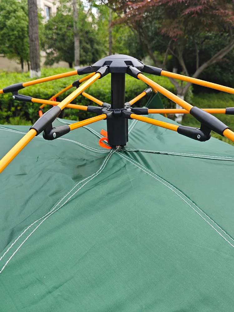 JETSHARK 3-4 People Automatic Folding Sunshade Waterproof Thickened Camping Equipment Field Full Set Of Outdoor Tents