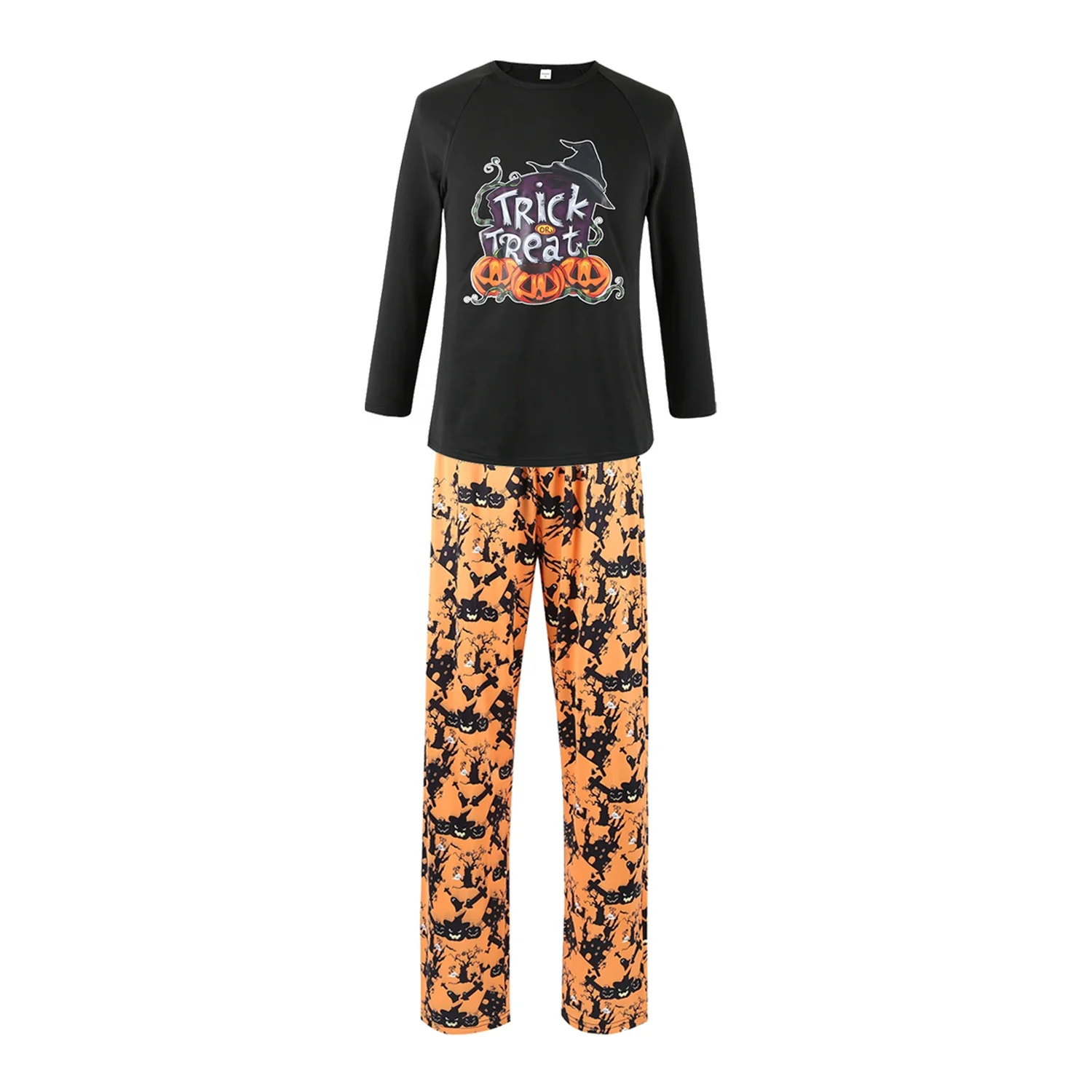 2021 Wholesale Kids Sleepwear Parent Child Suit Halloween Pajamas Sets Family Matching Clothing