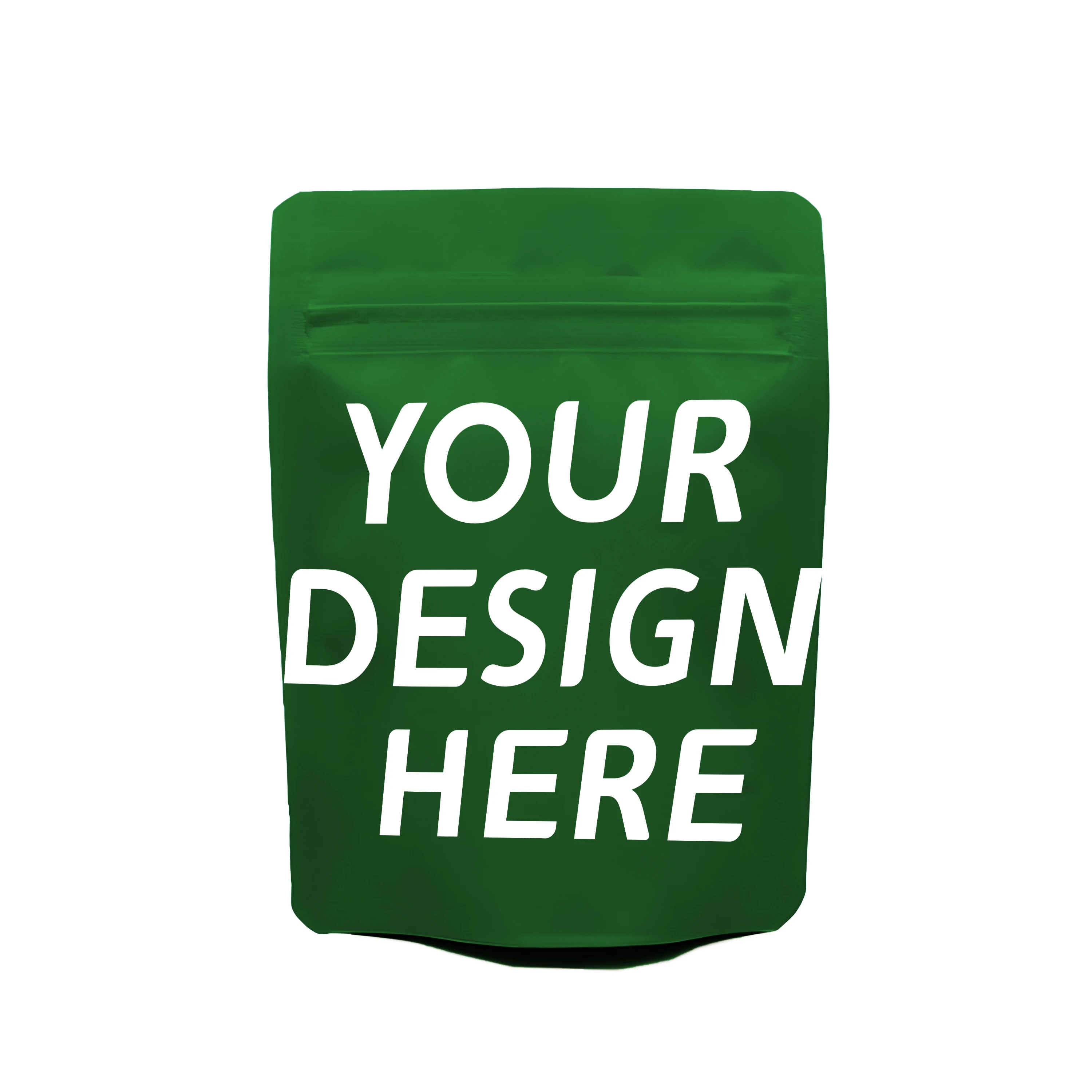 Custom Printed 3.5g Baggies Aluminum Foil Smell Proof Candy Plastic Packaging Mylar Zipper Bags