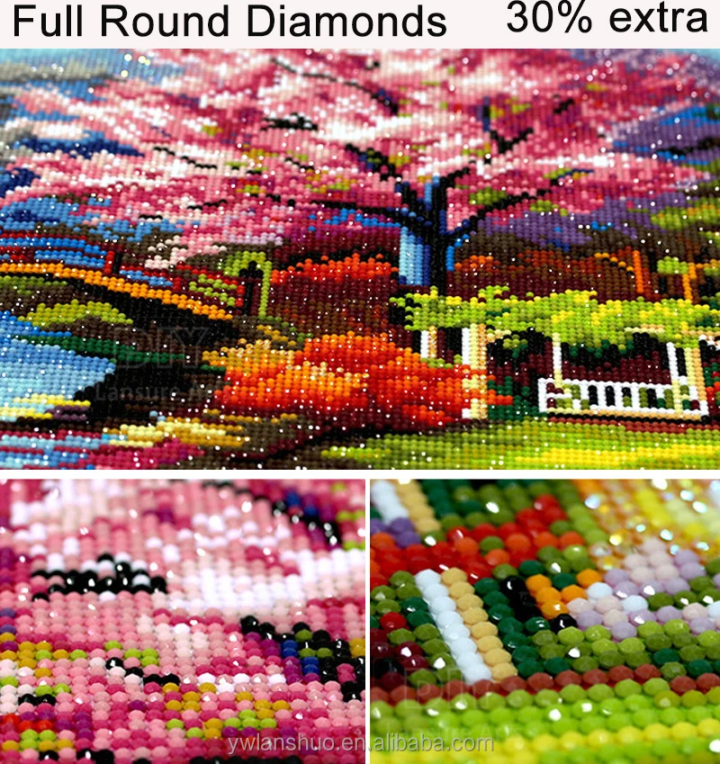 3D Diamond Painting 5D DIY full round square beads Diamond Embroidery kits cartoon Diamond Painting home decor for kids