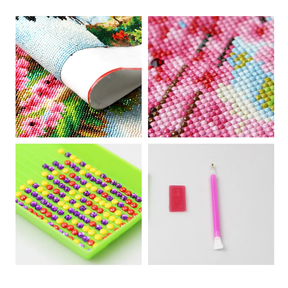 Dropshipping Free Sample Custom Diamond Art Painting 5D Full Round Square Drills Diy Diamond Painting Kits For Adults Kids