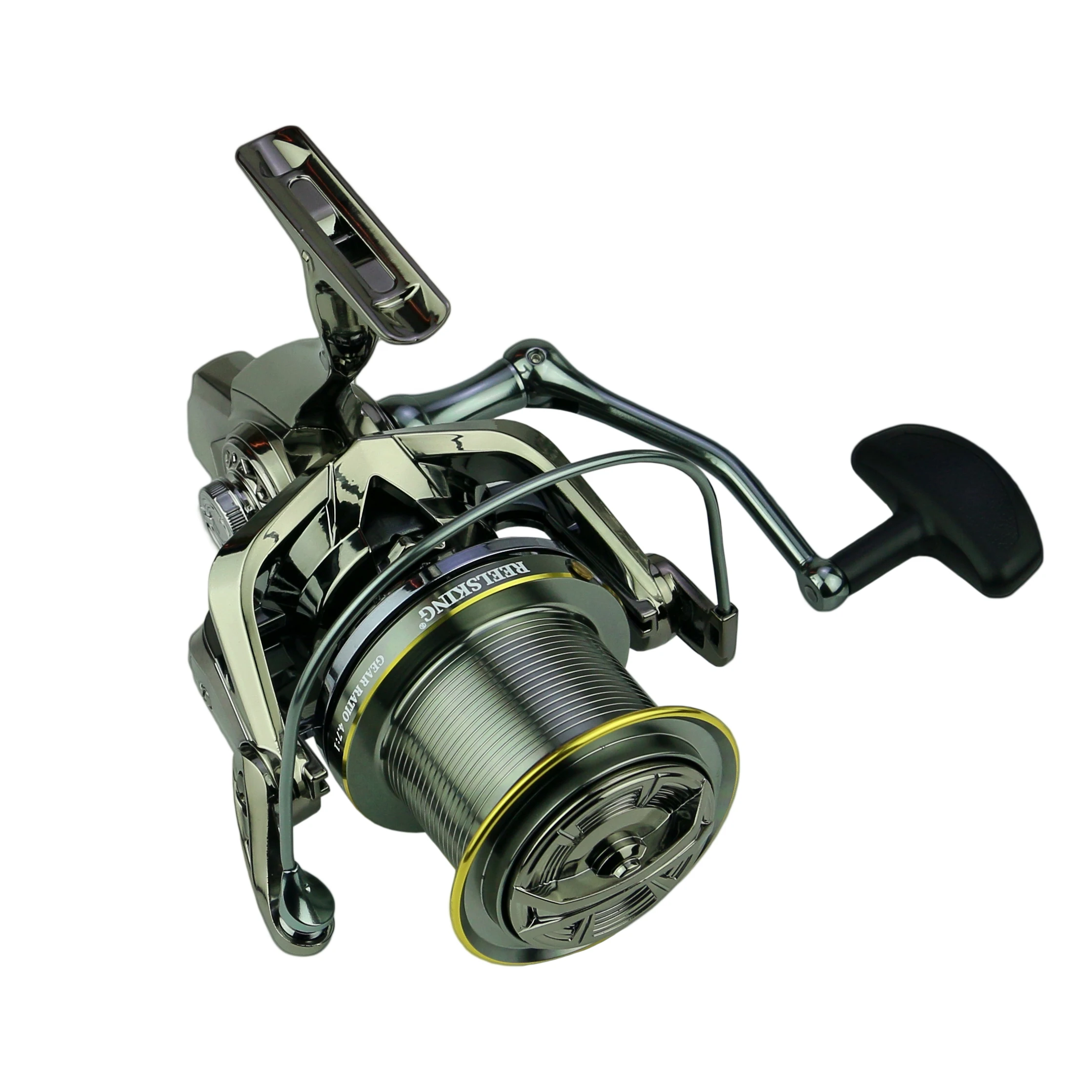 NEW Aluminum alloy Fishing Reel Max Drag Sea Boat 9000-14000 Spinning Reel 8+1BB Stainless Steel Bearing Anti-Seawater
