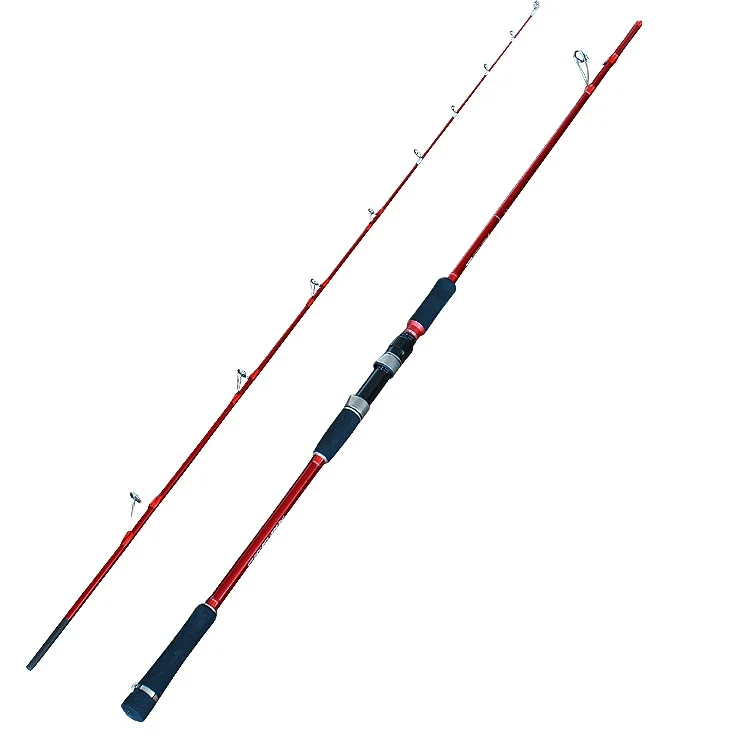 1.5m 1.8m 2.1m 2.4m 2.7m jigging lure rod carbon fiber 2 section spinning fishing rod
