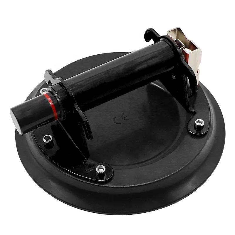 CE Certification Heavy Duty 8 Inch Vacuum Hand Pump Granite Glass Suction Cup Lifter for Hand Tools