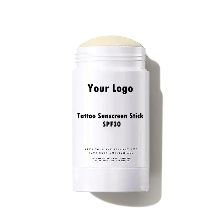 New Arrival Sunblock Stick Tattoo Sunscreen OEM/ODM Tattoo Aftercare Prevent INK From Fading Tattoo Stick Sunscreen SPF50 SPF30